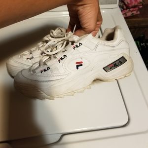 White Fila Shoes